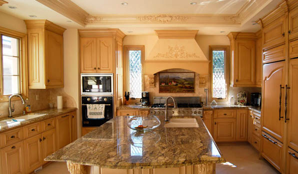 Custom kitchen plumbing project